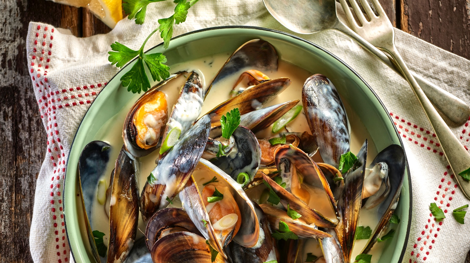 Drunken Mussels in a Creamy Beer Sauce Rich Products Corporation Africa